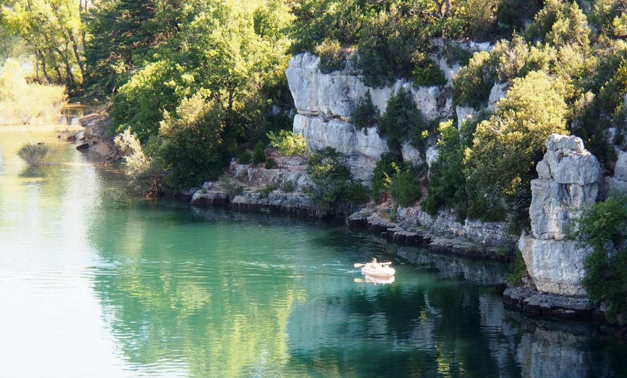 Hotel Le Moulin Du Chateau Saint-Laurent-du-Verdon Exterior foto